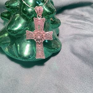 NWT Turkey 925 cross pendant